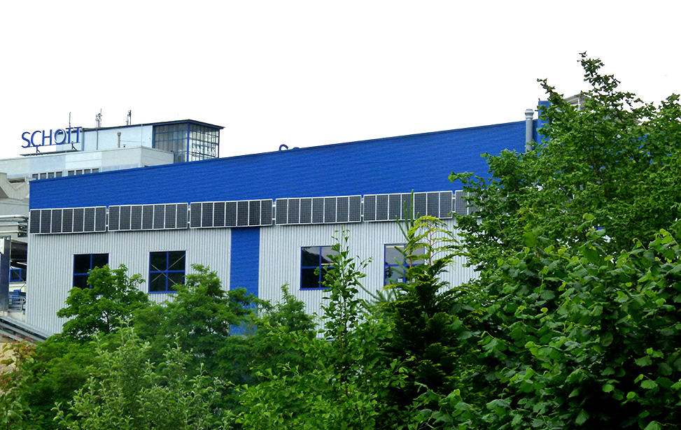 Werkhalle Schott Solar